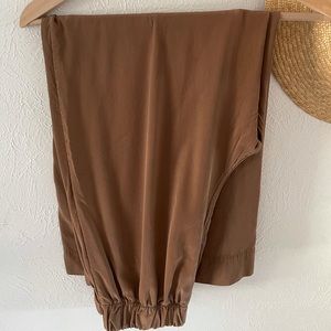 Elizabeth Suzann Florence Pant Silk Crepe,Moss, SR